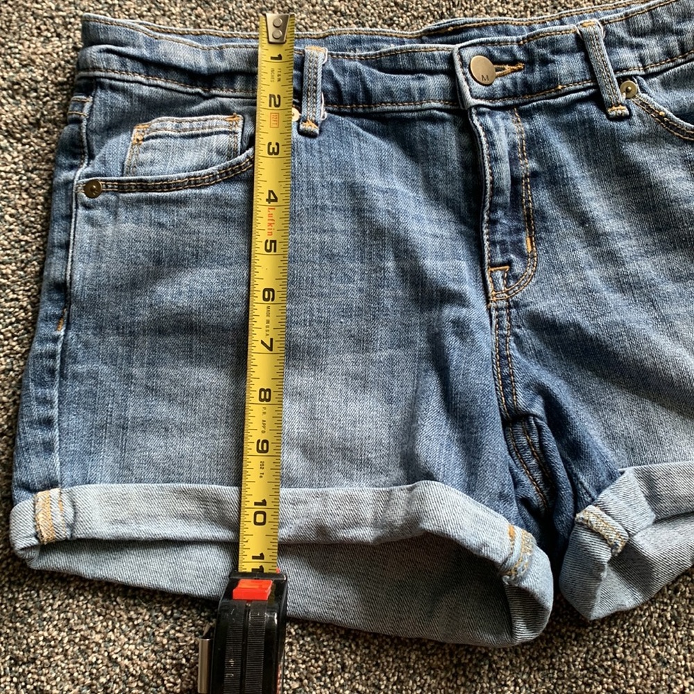 Mid Rise Jean Shorts - Picture 6 of 6